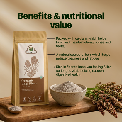 Homegrown Organic Ragi Flour