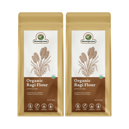 Homegrown Organic Ragi Flour