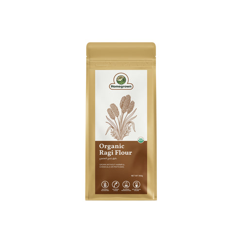 Homegrown Organic Ragi Flour (500g)
