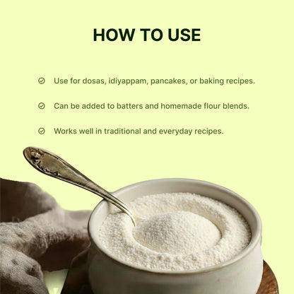 Homegrown Organic Rice Flour (500g)