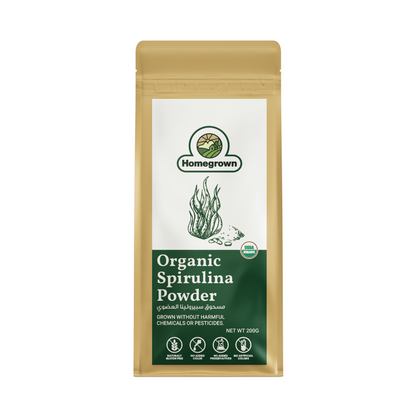 Homegrown Organic Spirulina Powder (200g)