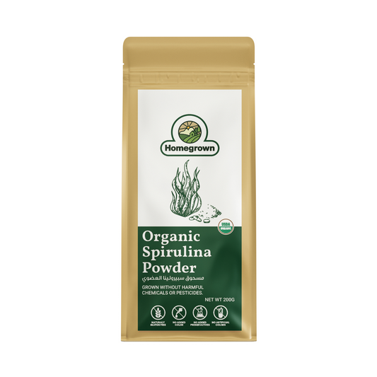 Homegrown Organic Spirulina Powder (200g)