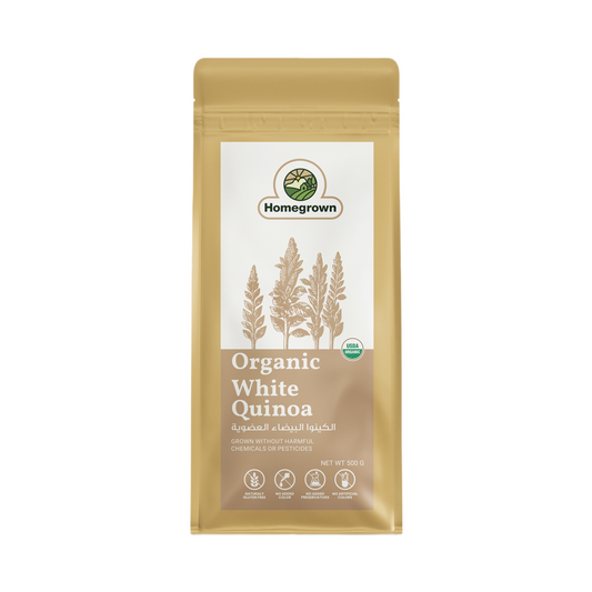 Homegrown Organic White Quinoa (500g)