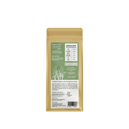 Homegrown Organic Barley Grass Powder (200g)