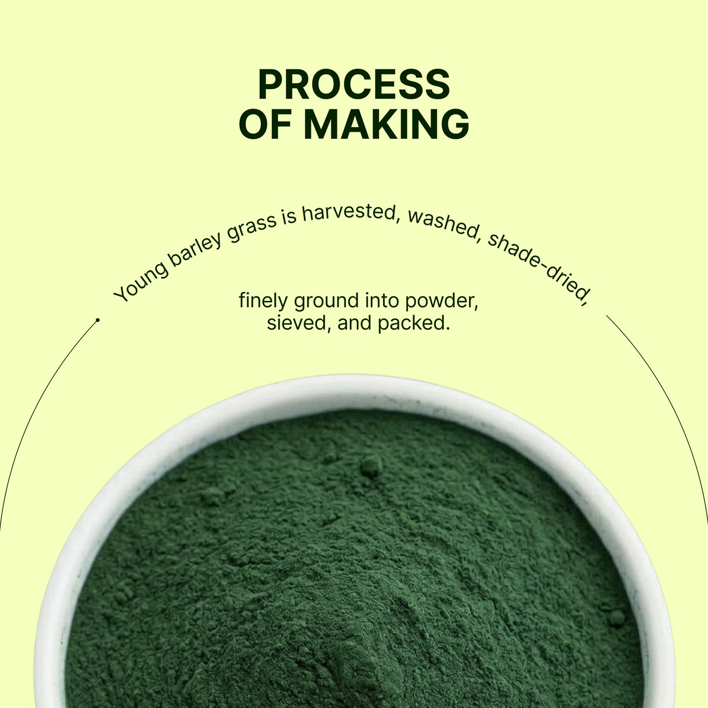 Homegrown Organic Barley Grass Powder (200g)