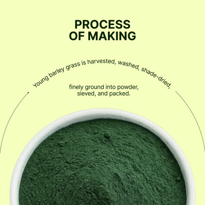Homegrown Organic Barley Grass Powder (200g)