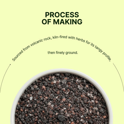 Homegrown Organic Black Salt (330g)