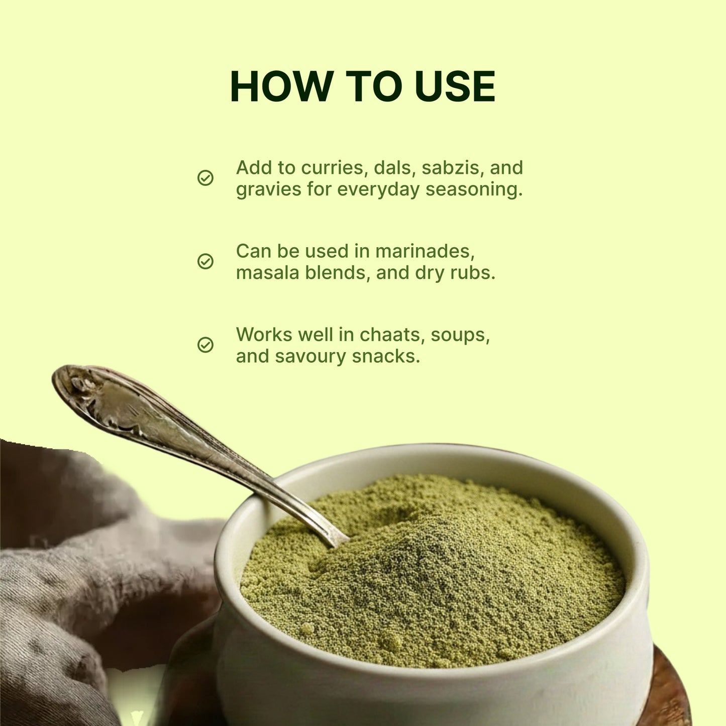 Homegrown Organic Coriander Powder (200g)