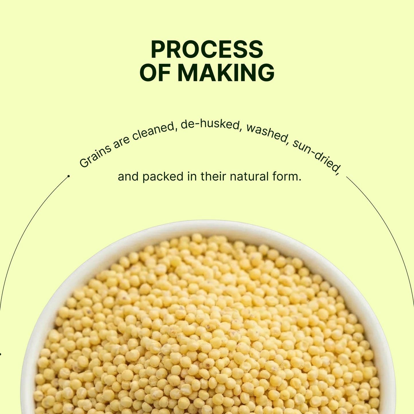 Homegrown Organic Foxtail Millet (500g)