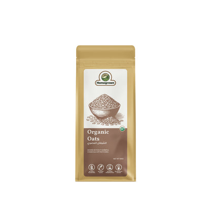 Homegrown Organic Rolled Oats (500g)