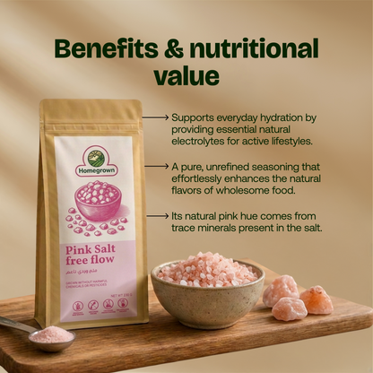 Homegrown Organic Pink Salt (330g)