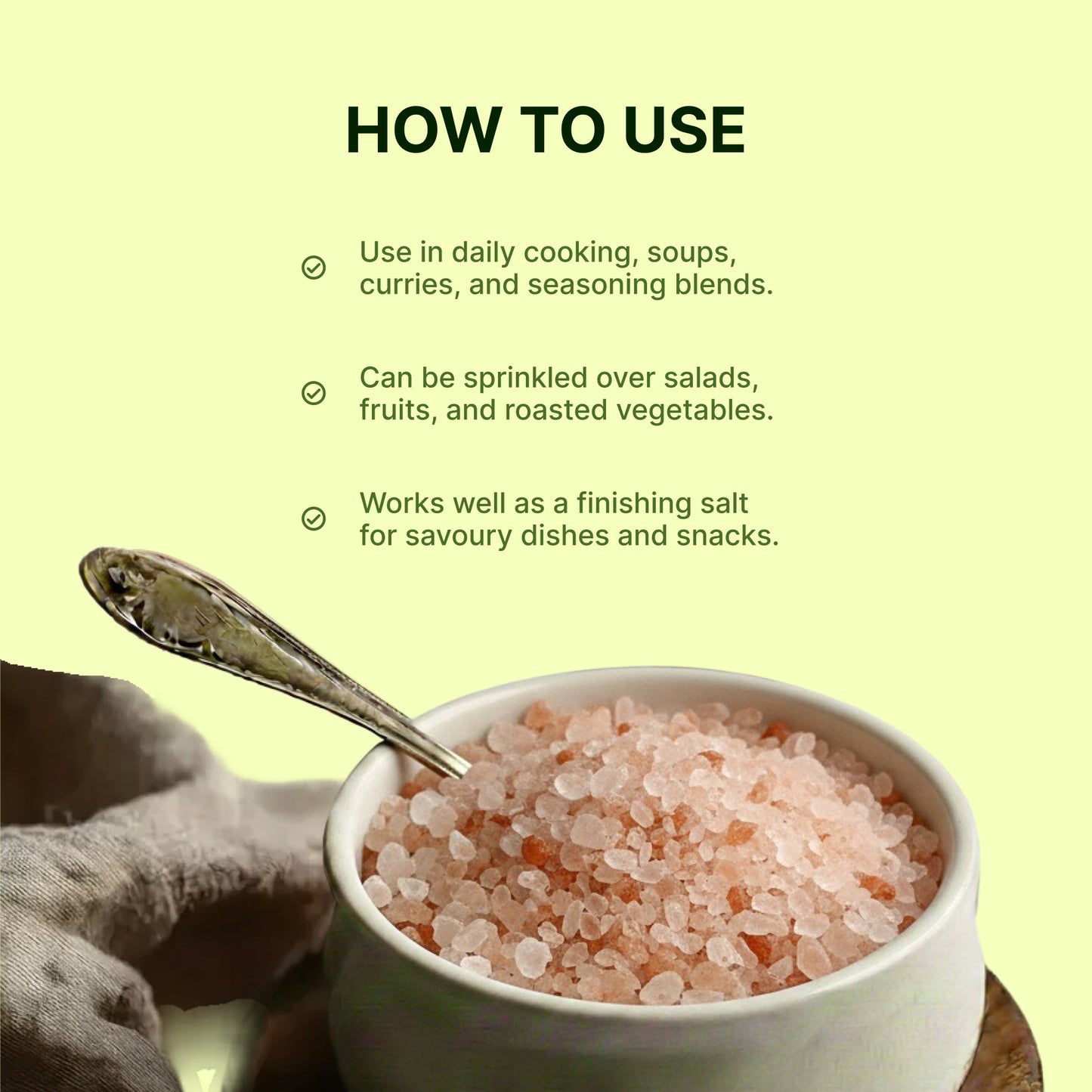 Homegrown Organic Himalayan Pink Salt (330g)