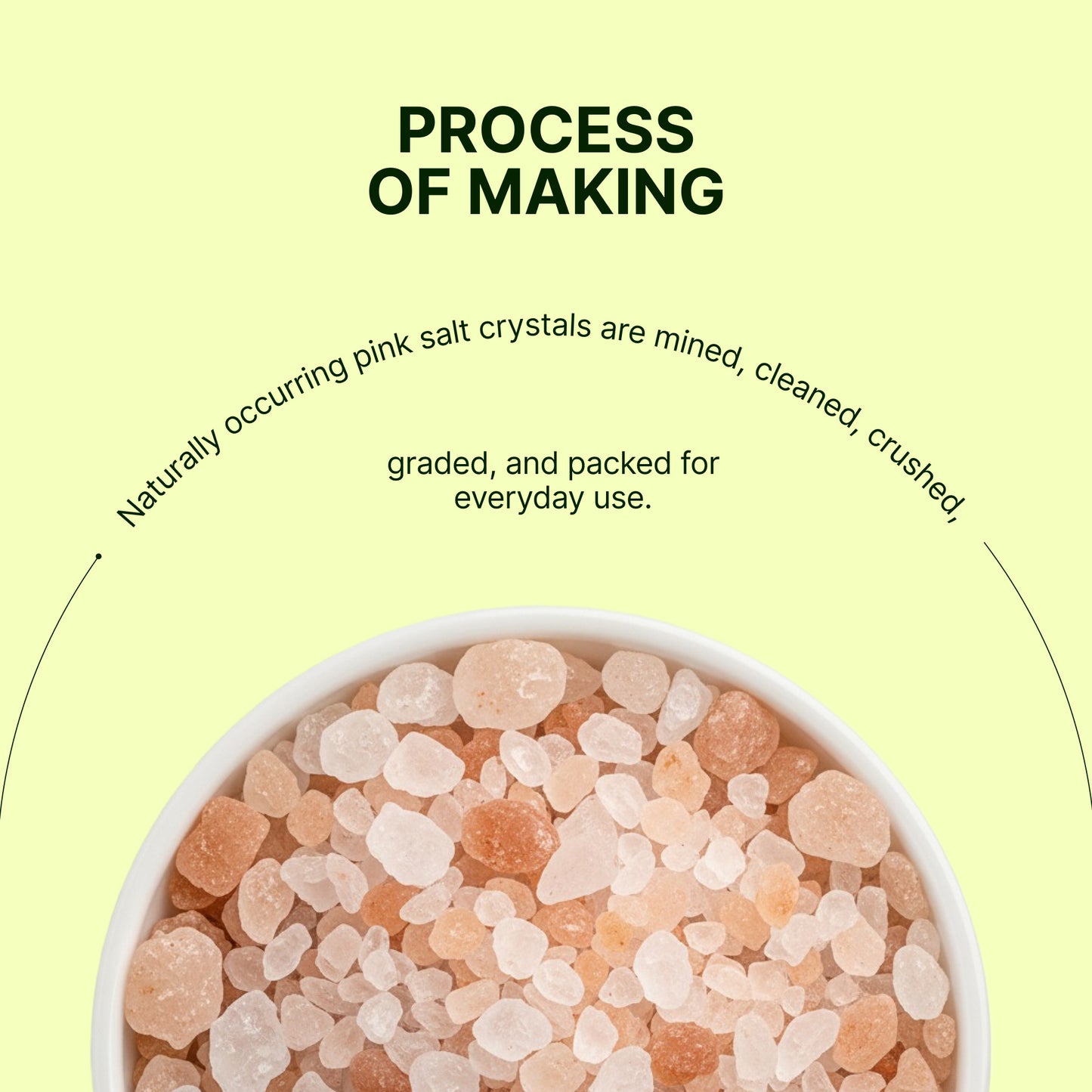 Homegrown Organic Himalayan Pink Salt (330g)