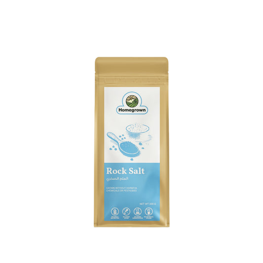Homegrown Organic Rock Salt (330g)