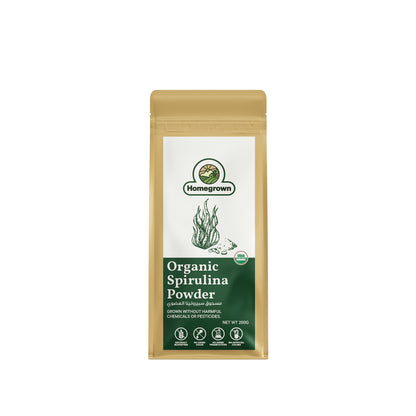 Homegrown Organic Spirulina Powder (200g)