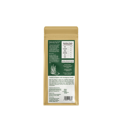 Homegrown Organic Spirulina Powder (200g)