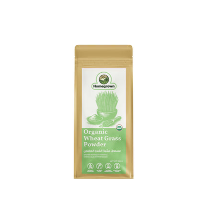 Homegrown Organic Wheat Grass Powder (200g)