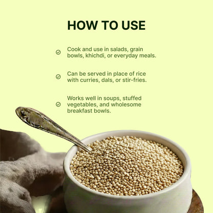 Homegrown Organic White Quinoa (500g)