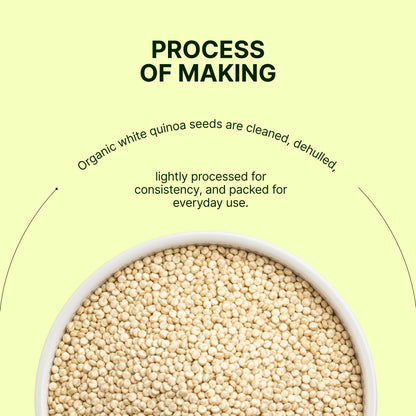 Homegrown Organic White Quinoa (500g)