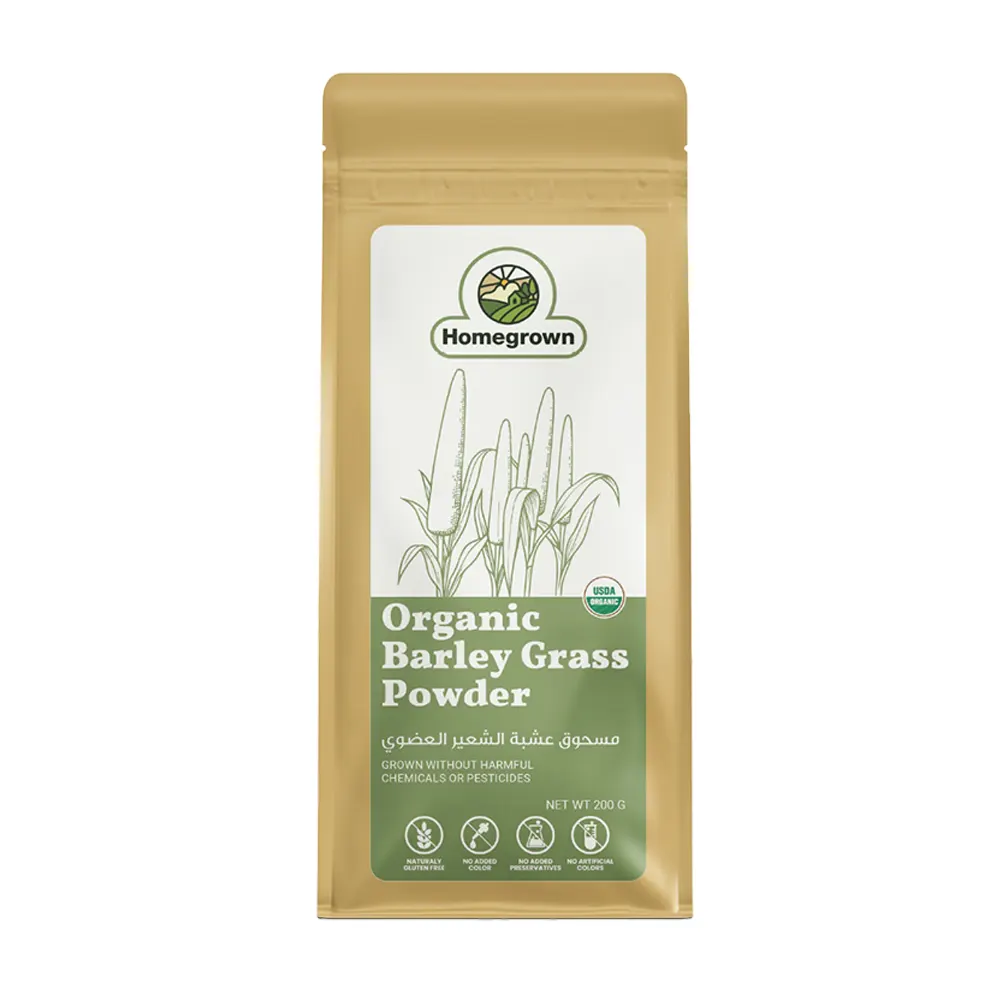 18_Organic Wheat grass powder_front Organic Wheat Grass Powder - Image 1