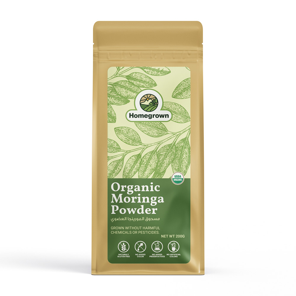 19_Moringa powder_front Organic Moringa Powder - Image 1