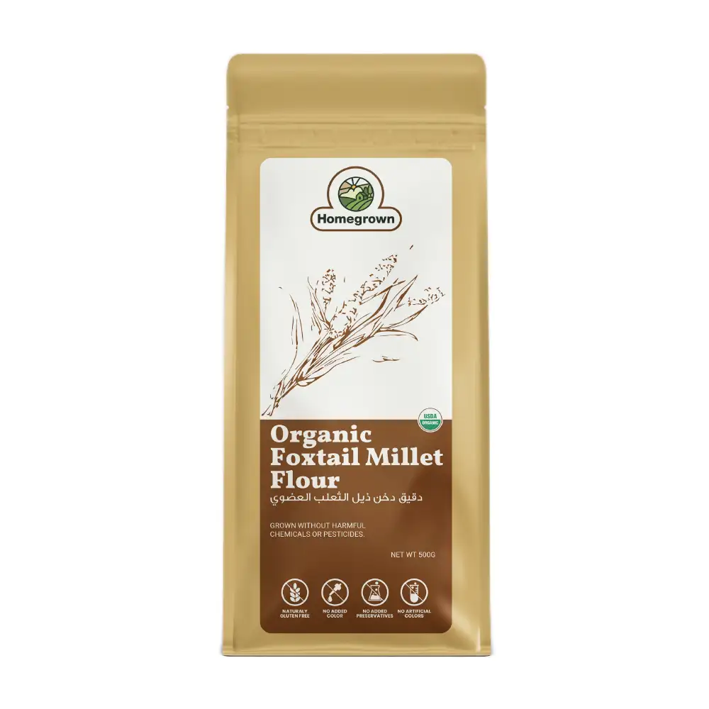 foxtail millet flour Organic Foxtail Millet Flour (Kangni Atta) - Image 1