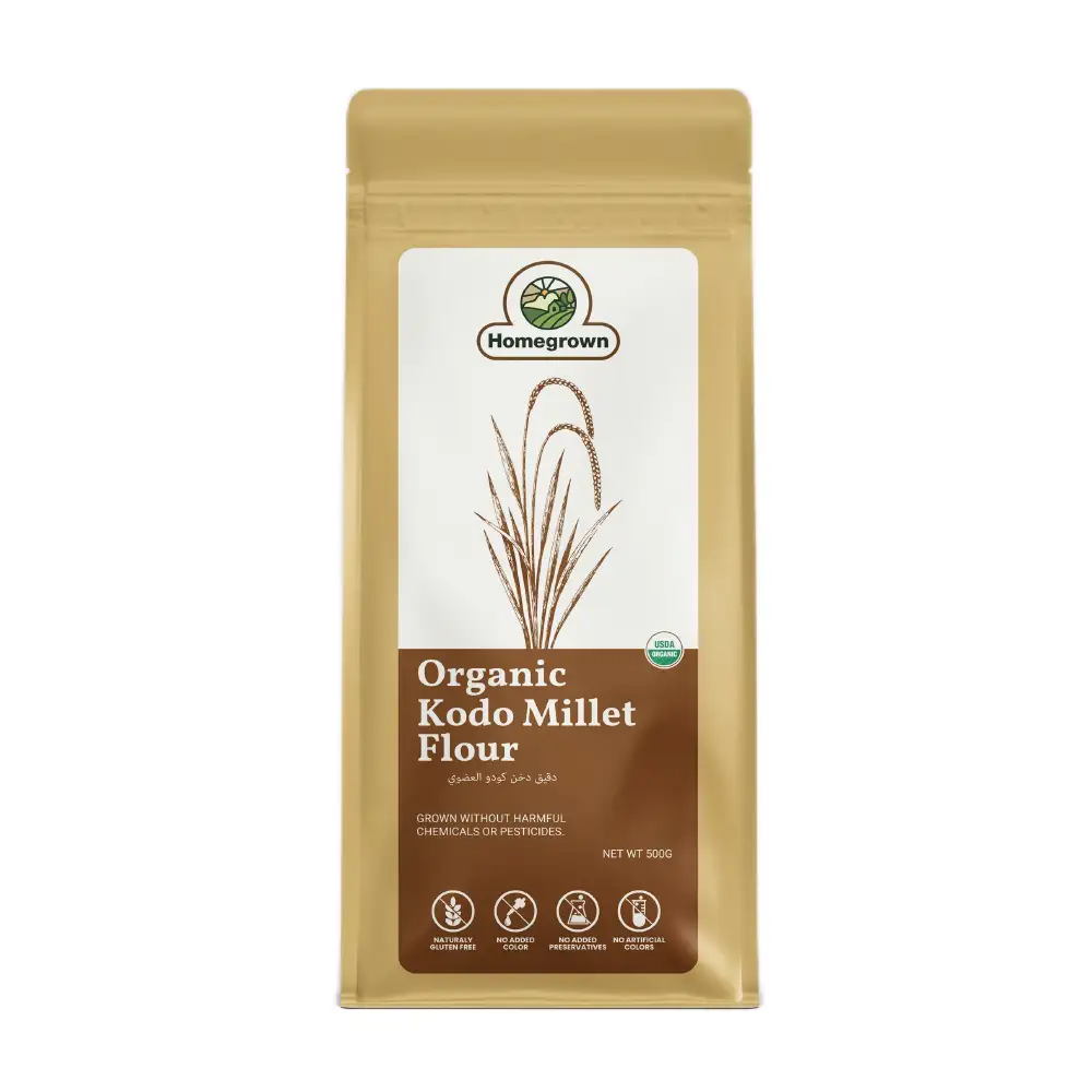 kodo millet flour Organic Kodo Millet Flour (Kodra Atta) - Image 1