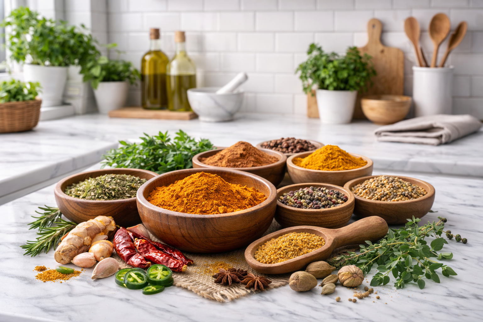 Switching to organic spices