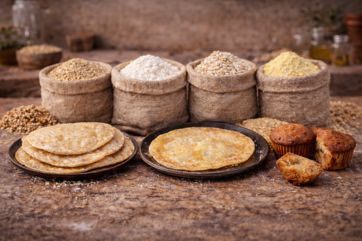 Choosing the Right Flour for Rotis, Dosas & Baking